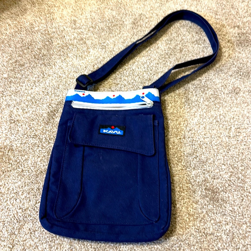 Like new Kavu Crossbody Bag - Navy Blue